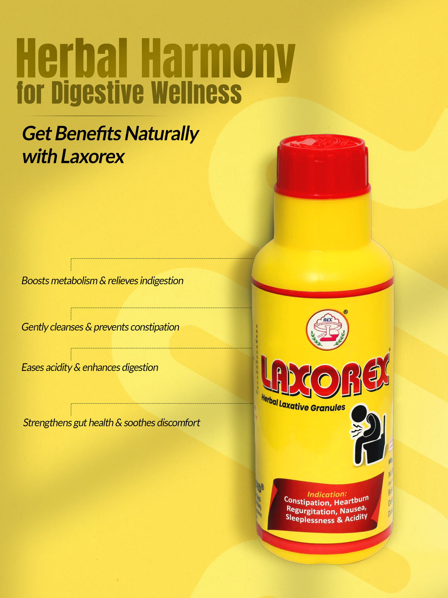 Laxorex - Herbal Laxative Granules