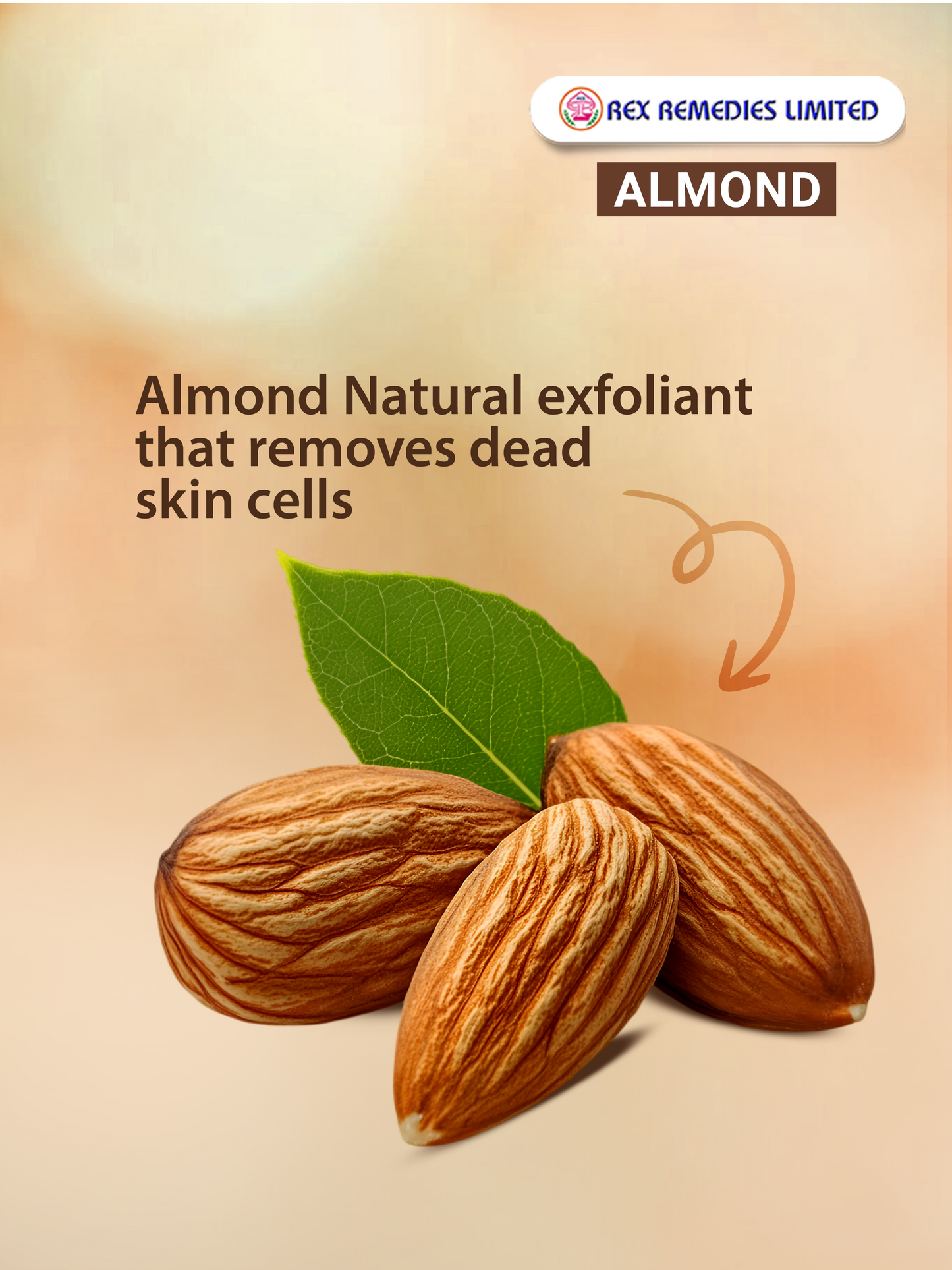 Almond Herbal Soap (Pack of 4)
