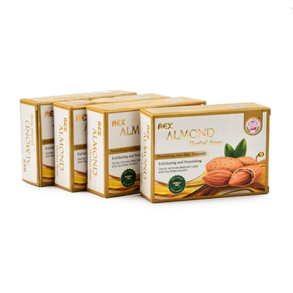 Almond Herbal Soap (Pack of 4)