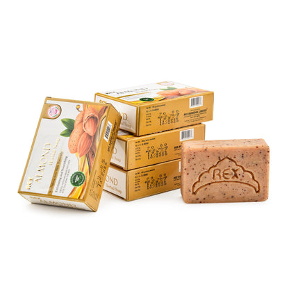 Almond Herbal Soap (Pack of 4)