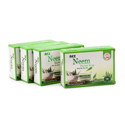Neem Herbal Soap (Pack of 4)