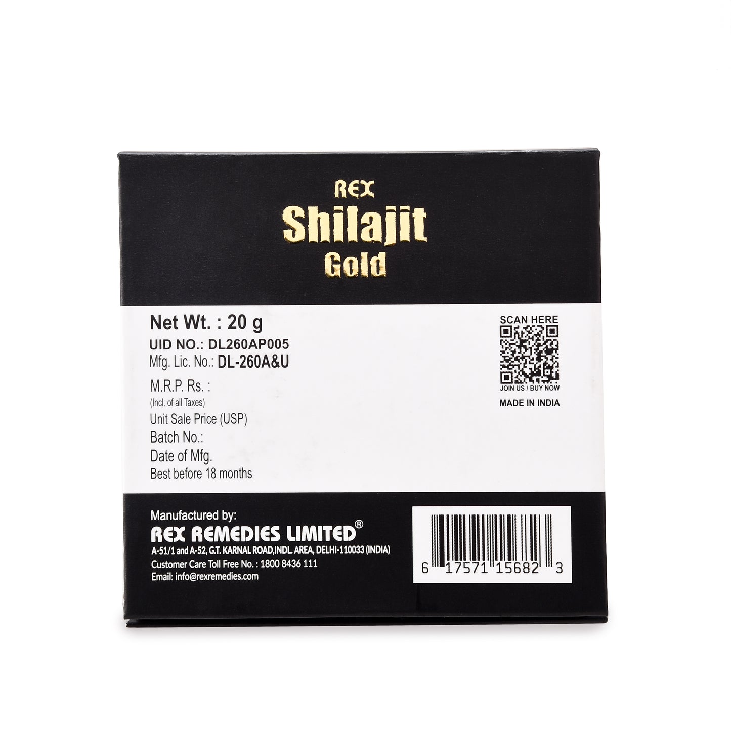 Shilajit Gold
